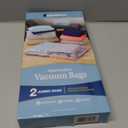 Whitmor Spacemaker Jumbo Vacuum Bag Set 2 Pieces. 35.4-Inch x 5-Inch Size