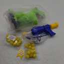 Moveable Dinosaur Shooting Toys for Kids 3-8 Years, Movable Shooting Target Toy with Air Pump Guns, Interactive Competition Game Gift for Boys and Girls Ages 3 4 5 6 7 8 Years Old (1 Popper Gun)