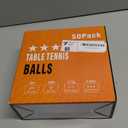 High Bounce & Durable ABS Mat Colored 3 Star Ping Pong Balls 4 Trainning,Party Games,Pet Cats Toys