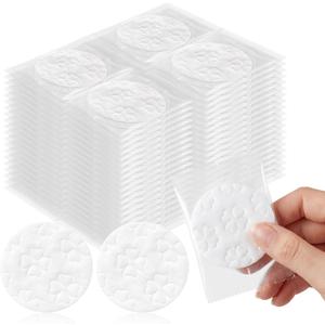 Individually Wrapped Cotton Rounds for Face Cotton Makeup Remover Pads Disposable Bulk 2.4'' Multi-Layer Dry for Most Skin Types Personal Care Kit Hotel Amenities (200)