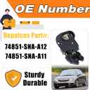 Rear Tailgate Latch Actuator Compatible with Honda Civic GX LX 1.8L 2006-2010 Civic LXS 1.8L 2007-2010 Rear Trunk Door Lock Latch, Replaces# 74851-SNA-A12