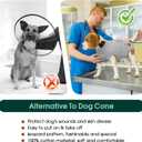 Kuoser Dog Recovery Suit for Male Dogs, Post-Surgery Bodysuit for Spay Neuter, Dog Onesie After Surgery, Anti-Licking Pet Surgical Recovery Suit (Gray L)