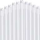 Feit Electric LED 4ft Bulbs T8, 32 Watt Equivalent, Type A Tube Light, Plug & Play, T8 LED Tubes, LED Fluorescent Replacement, Frosted, T848/840/LEDG2/2/5, Cool White, 10 Pack