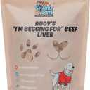 Rudys Im Begging for Freeze-Dried Beef Liver  100% Single-Ingredient USDA Beef Liver, Grain-Free, No Preservatives or Fillers  Natural Dog Treats for Training & Rewards  4 oz