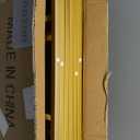 U-Shaped Metal Arched Flower Rack Perfect for Wedding Decorations and Celebrations 7.2 x 4.2 FT Wedding Arch Frame for Birthdays, Parties, and More (Gold)