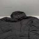 Wantdo Men's Hooded Winter Coat Warm Puffer Jacket Thicken Cotton Coat with Removable Hood,  Black, 3XL