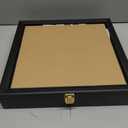 KCRasan Golf Ball Display Case - Wall Mounted Holder with Glass Door, Ideal Gift for Golf Enthusiasts