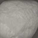 Carriediosa Chunky Knit Throw Blanket 50" X 60", 100% Hand Made Large Chenille Loop Yarn Soft Fluffy Throws for Couch Sofa Bed, Big Crochet Cozy Heavy Thick Cable Woven Blankets, Cream White