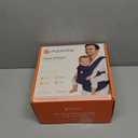 Ergobaby Omni Deluxe Baby Carrier Newborn to Toddler - Breathable Baby Carriers for Summer - All-Position Carrier with Enhanced Lumbar Support & Airflow (7-45 Pounds), Cotton, Midnight Blue