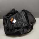 Infant Car Seat Travel Bag for Airplane Compatible with All Nuna Pipa Car Seat and Base,Chicco KeyFit 30 and Base, Padded Car Seat Bags for Air Travel,Car Seat Gate Check Bag with Side Pocket, Black