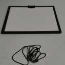 Led Light Pad, Rechargeable Battery Powered Tracing Light Box, 3 Colors Stepless Dimmable 6 Levels of Brightness Led Light Board,Built-in Stand, Magnet Clip(Black)