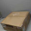 LEDIARY 30 inch Fandelier Caged Ceiling Fan with Light, Bladeless Ceiling Fan with Remote, Farmhouse Fan Lights Ceiling Fixtures for Kitchen, Bedroom, Outdoor(6 Speed, Timing)-Black