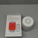 Red Light Sleep Sound Machine – Night Light for Bedroom with 5-Level Red Light Therapy (620–690nm), 32 White Noise & Nature Sounds, Smart App Control, Timer & Wake-Up Alarm Clock