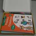 Magic Grooved Practice Copybook for Kids 3-8 - 6 Reusable Handwriting Practice Books with Pens | Letter & Number Tracing, Math & Drawing | Preschool & Kindergarten Workbook Set