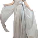 Dragon Queen Costume Chiffon Dress Halloween Cosplay For Women, M
