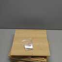 Double Layer Bread Box for Kitchen Countertop, Bamboo Breadbox with Slicer, Baguette Storage for Homemade Bread, Breadbox with Cutting Board/Window, Gifts for Home Bakers