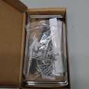 furniture anchors anti-tip baby proofing: Safety Straps Kit for Dresser Secure 400 lbs Bookcase to Wall Cabinet Wall Anchor 4 Pack (Brushed Nickel)