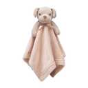 Pro Goleem Dog Security Blanket Brown Soft Puppy Lovey for Boys and Girls Unisex Lovie Baby Gifts for Toddler and Infant Snuggle Toy Stuffed Animal 16 Inch (Light Brown Dog)