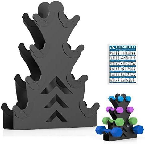 Dumbbell Storage Rack Weight Organizer Rack Only for Home Gym Weight Rack No need Assembly