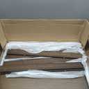 Wire Shelf Covers, Bamboo Wire Rack Covers (5PCS, 24" W x 16" D) Walnut
