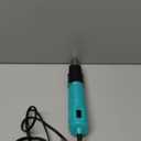 Heat Gun, 380W Fast Heat Mini Hot Air Gun with 2-Temp Settings 480F-850F(249C-455C) Overheat Protection Reflector Nozzle, 4.9Ft Long Cable for Shrink Wrap,Vinyl, Crafts, Epoxy Resin (Blue)