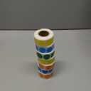 Primary Color Code Labels Pack 1″ Round Pack Of 7