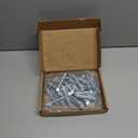 3/8" x 2-1/2" Concrete Screws, Zinc Plated Large Diameter Concrete Screw for Anchoring to Masonry, Concrete, Brick or Block, 25 PCS (Including One Socket Wrench)