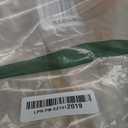 Somdot Nightstand with 3 Drawers, Dresser with Fabric Bins for Bedroom, Hallway, Entryway, Night Stand Bedside Table Furniture, Sturdy Steel Frame, Wooden Top, Easy Pull Fabric Bins, White Leather, Size: 11.4"D x 15.2"W x 30.6"H (3 Drawers)