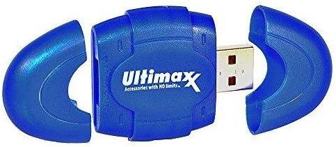 Ultimaxx High Speed High Capacity SD Micro SD Reader for Microsoft XP and Windows 7, 8 and 10; Mac 10.4.6