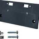 KYYET Front Bumper License Tag Plate Frame Bracket Holder Compatible with Nissan Frontier 20052019 Steel Bumper Replace 96210EA800, NI1068136