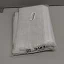 Cat Screen Door, Extra Tall Cat-Proof Mesh Gate, Fit Door Size 32'' x 80'', Anti Scratch Mesh with Zipper Closure, for Living Room, Kitchen, Bedroom (White, U-Shaped)