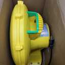Bounce House Blower, 750W/1HP Commercial Air Blower with Double-Sided Fan Blade Design, Strong Wind and Great Heat Dissipation Properties for Bouncy Castle, Jump Slides, Arch, Inflatables