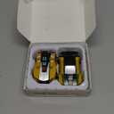 Aimery Collision Transforming Dinosaur Car Toy, 2 Magnetic Cars Convert into Dinosaur Toys,Dino Robot Toy, Boys Toys,Kids Toys, Party Birthday for Kids (Golden)