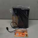 Mini Hot and Iced Coffee Maker Single Serve, for K Cup and Ground, 6 to 14 Oz Brew Sizes, with Recipe Book, for Home, Travel, RV, Office and Dorm, Classic Black (2.0 Version)