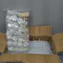 AWTATOS Cube Storage Organizer Storage 12 Cube Bookshelf DIY Plastic Closet Clothes Storage Shelves with Wooden Mallet, Stackable Storage Solution for Home, Bedroom, White