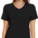 MAGCOMSEN Women's Short Sleeve T Shirt (Black, S)