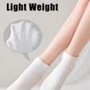 14 Pairs Thin Womens Ankle Socks, Running Low Cut Short Athletic Pack of Socks for Men (5-9, 5 Black+5 White+4 Grey)