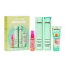 amika inner strength repair routine set | gift set for dry, damaged hair from bleach, color, chemical, or heat use