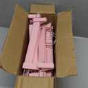 Skirt HangersPants Hangers with Clips, 360 Swivel Hooks, Space Saving Hangersfor Pants, Skirts, Clothes, Jeans (30 Pack, Pink)