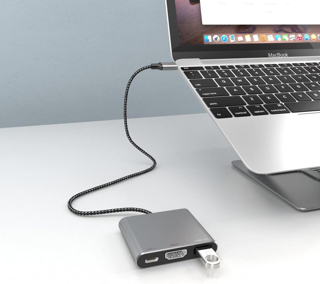 Batony USB C to HDMI Adapter for Macbook Air Pro M1 M2