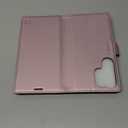 Wallet Case for Samsung Galaxy S26 Ultra 6.9", RFID Blocking Credit Card Holder, PU Leather Folio Flip Kickstand Protective Shockproof Cover for Galaxy S26 Ultra (Pink, Samsung Galaxy S26 Ultra)