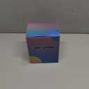 QearFun Kids Bluetooth Headphones, 60H Playtime, 85/94dB Safe Volume Limit, Metallic Gradient Wireless Headset with HD Mic, Fast Charging, Foldable, Wired 3.5mm Mode for School/Tablet/Travel (Black)