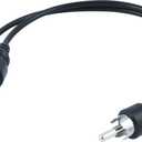 GE Black Audio "Y" Adapter 2 Pack