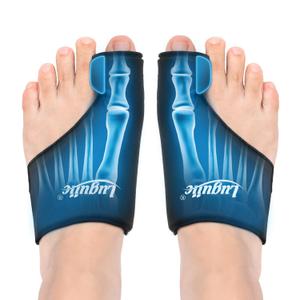 2-Pack Foot Ice Pack Wraps  Non-Slip Bunion Relief Socks with Hot & Cold Therapy for Gout, Swelling, Plantar Fasciitis, Hallux Valgus, and Sports Injuries