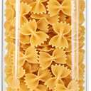 LIBWYS 16-Pack Square Glass Storage Jars with Bamboo Lids (0.6Qt/1.06Qt)
