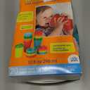 The First Years Take & Toss Spill Proof Sippy Cups - Rainbow Party Pack - Reusable Toddler Cups - Kids Cups and Snap On Lids for Ages 9 Months and Up - 20 Count