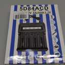 18650 Battery Charger 4 Bay, Smart LCD Battery Charger for 3.7V-4.2V Li-ion / 1.2V-1.5V Ni-MH Ni-Cd Batteries, Compatible with 26650, 21700, 18650, 18500, 16340, 14500, AA, AAA