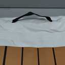 Inflatable Floating Dock with Wood Grain EVA, Non-Slip Water Floating Dock Swim Platform with Detachable Ladder Swim Deck Raft Water Platform for Lake Pool Ocean