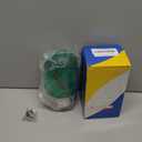 GKEEMARS Industrial Signal Alarm Tower Lamp LTE-1101J AC 110V, LED Rotating Strobe Warning Light with Buzzer for Emergency (Green)