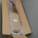 Amazon Basics Sturdy Cat Scratching Post for Indoor Cats & Kittens, Classic Single Post with Sisal Rope, Jute Fiber, Wood Base, Large (35.4"H), Brown